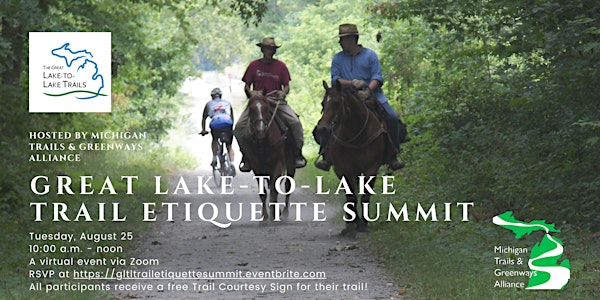 Great Lake-to-Lake Trail Etiquette Summit