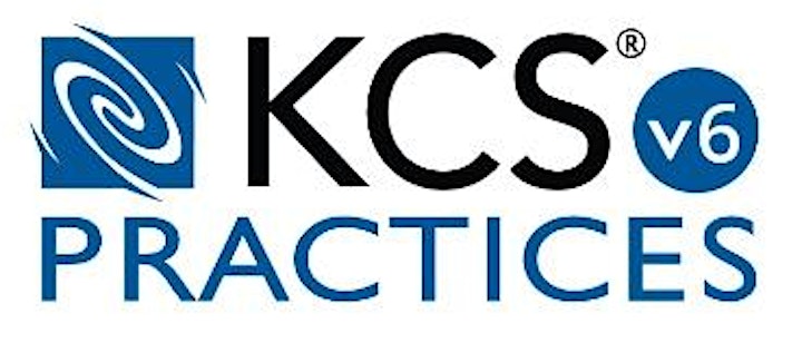 
		KCS v6 Practices Workshop  Mon - Thurs Jan 31 to Feb 3 1pm-5 pm EST Virtual image
