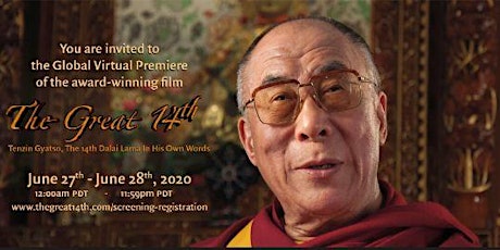 The 14th Dalai Lama In His Own Words  Movie & Tara Puja primary image