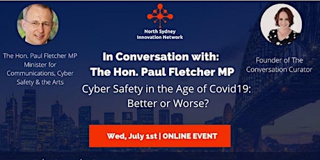 Cyber Safety - In Conversation With: The Hon Paul Fletcher MP primary image