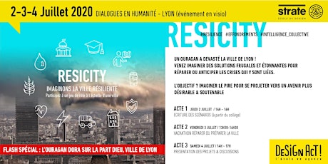 Hackathon RESICITY aux Dialogues en humanité de Lyon