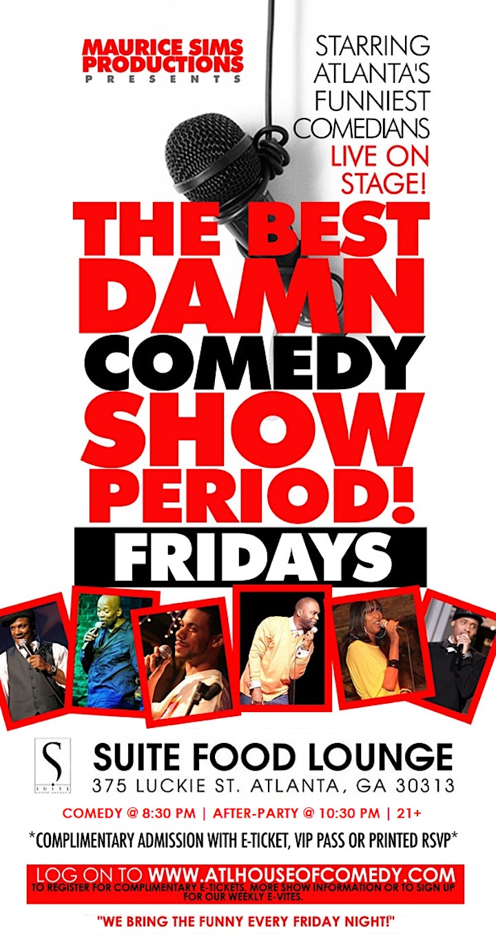 The Best Damn Comedy Show Period @ Suite image