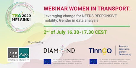 WOMEN IN TRANSPORT &  RESPONSIVE Mobility: gender in data analysis primary image