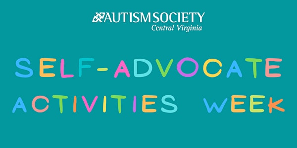 ASCV Self-Advocate Virtual Activities Week