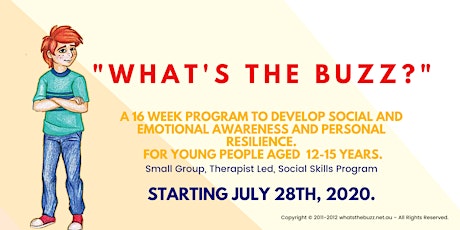 "What's the Buzz?"  16 Session Social Skills Program - Ages 12-15 primary image
