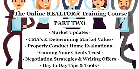 Recording of REALTOR® Training Session Part 2 for June 26/20 primary image