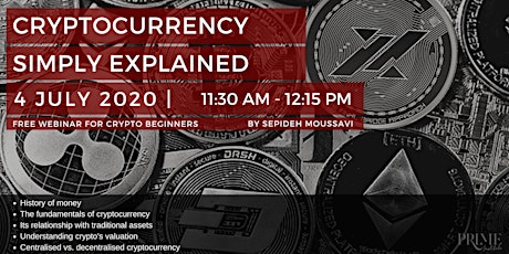 Cryptocurrency Simply Explained by Sepideh Moussavi #Crypto #Blockchain