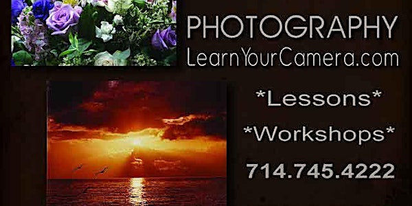 Redlands Small Group Beginner Digital Camera Class