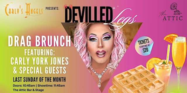 Imagen principal de Devilled Legs Drag Brunch at The Attic Bar & Stage