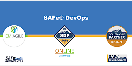 SAFe DevOps (SDP) - Online Instructor led primary image