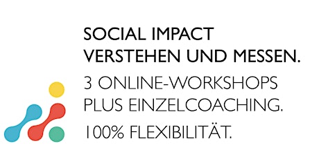 Hauptbild für Social Impact verstehen und messen. Online-Workshops und -Coaching.