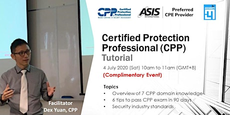 Certified Protection Professional (CPP) Tutorial primary image