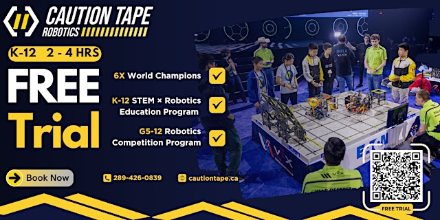 Image principale de Free Robotics Trial Class & Assessment | Grades 1–12