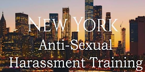 Sexual Harassment Training New York 2020