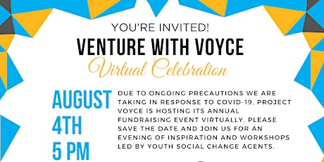 Venture with VOYCE - Virtual Celebration primary image