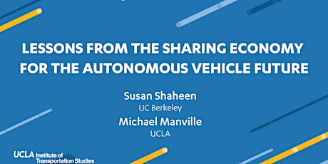 Lessons from the Sharing Economy for the Autonomous Vehicle Future primary image