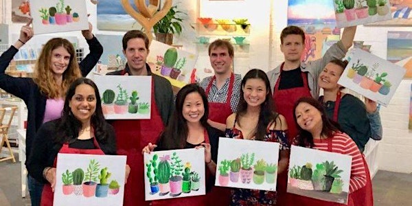 WINE & PAINT at the C!