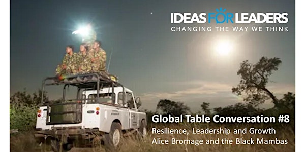 Global Table Conversation #8: Alice Bromage and the Black Mambas