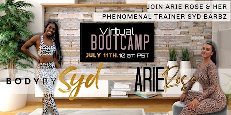 Virtual bootcamp with Arie & Syd primary image
