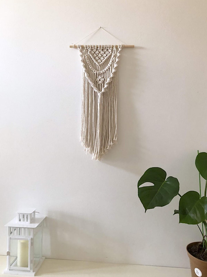 Level 2 Mindful Macramé: Beginners Wall Hanging Workshop image