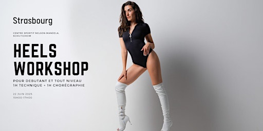 Image principale de HEELS WORKSHOP / Stage de Talons - 22 JUIN