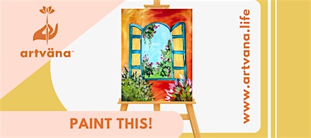 Artvana Brews & Brushes painting class at The Redd Dog Tacoma August 2025 image