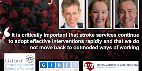 Supporting stroke services through the pandemic
