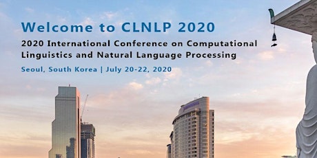 Computational Linguistics and Natural Language Processing (CLNLP 2020) primary image