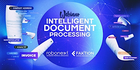 Primaire afbeelding van Intelligent Document Processing using RPA and AI
