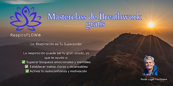 Descubre el poder del Breathwork con la Masterclass RespiroFLOW