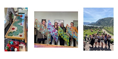 Image principale de Create a Silk Scarf, SIP & CREATE Workshop- OK FALLS