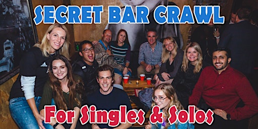 Imagem principal do evento Darlinghurst & Surry Hills Secret Bar Crawl for Singles & Solos