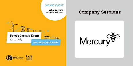 MERCURY - Power Careers Event - Industry - short sessions primary image