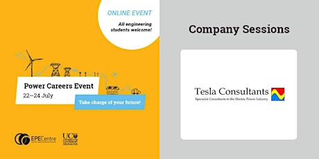 TESLA CONSULTANTS - Power Careers Event - Industry - short sessions primary image