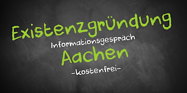 Existenzgründung AVGS Aachen - Online kostenfrei - Infos