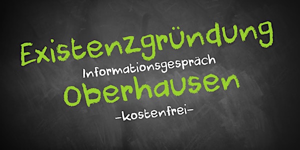 Existenzgründung AVGS Oberhausen - Online kostenfrei - Infos
