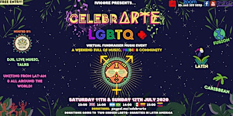 CELEBRARTE LGBTQ+ / Online Music Fundraiser Event primary image