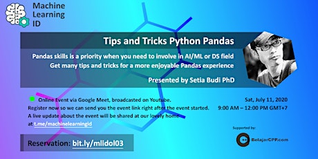 Tips and Tricks Python Pandas primary image