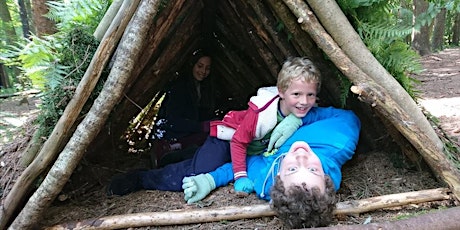 Family Bushcraft age 5+, 90 minute event for 1 household bubble, Bridgend primary image
