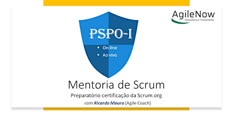 Imagem principal do evento Mentoria para certificação Scrum PSPO-I - Scrum.or