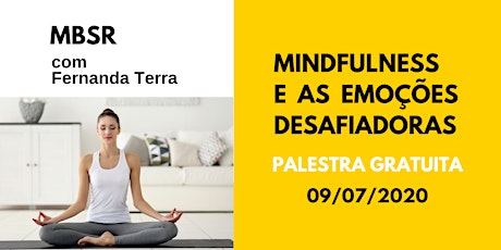 Imagem principal do evento PALESTRA GRATUITA - MINDFULNESS E AS EMOÇÕES DESAFIADORAS