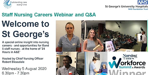 Nursing Careers at the home of 24 Hours in A&E - webinar with Chief Nurse