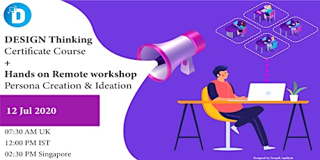 Design Thinking | Remote Workshop | Certificate Course primary image