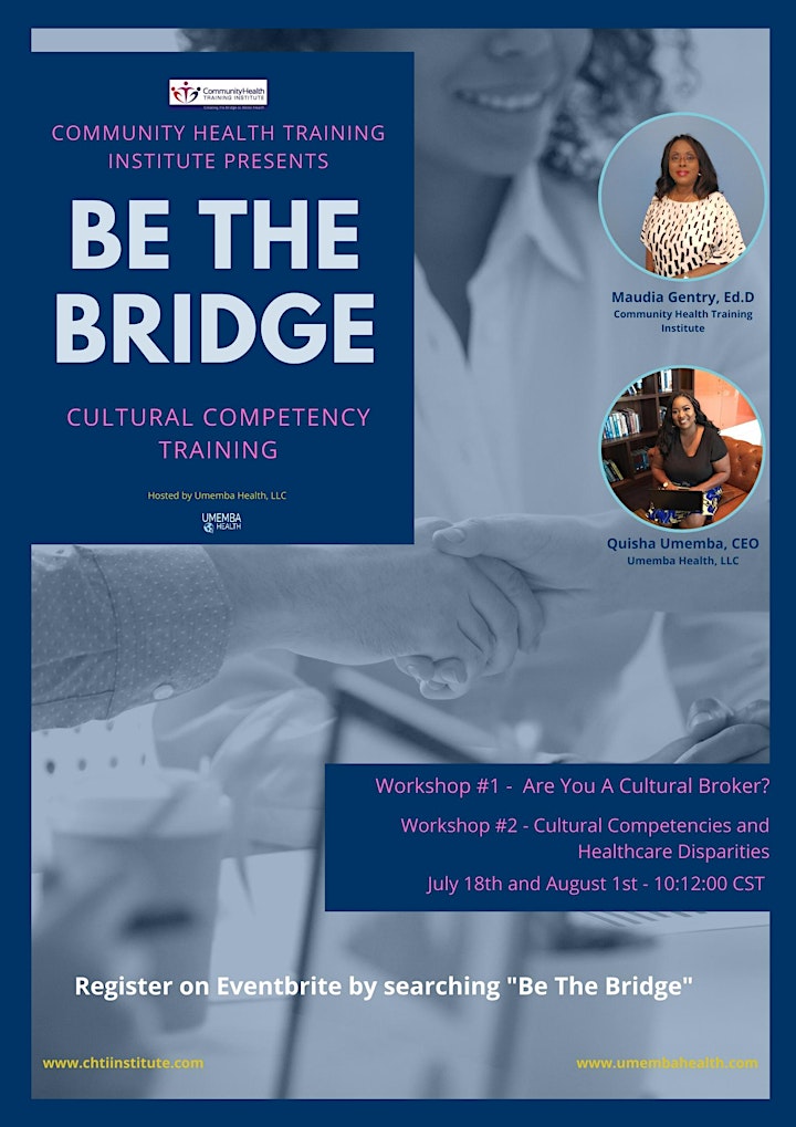 Be The BRIDGE: Cultural Competency Training image