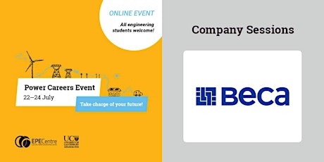 Beca - Power Careers Event - Industry - short sessions primary image