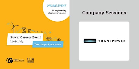 TRANSPOWER - Power Careers Event - Industry - short sessions primary image