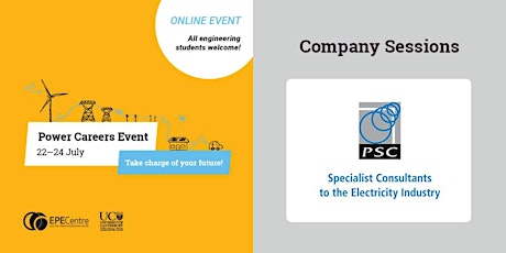 PSC Consultants - Power Careers Event - Industry - short sessions primary image
