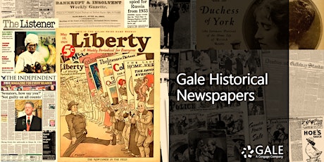 Gale Historical Newspaper Collections primary image