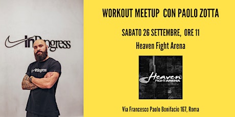 Immagine principale di Workout Meetup con Paolo Zotta 