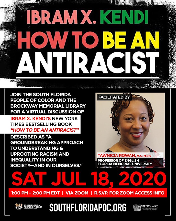 How To Be An Antiracist A Unity360 Book Discussion Tickets Sat